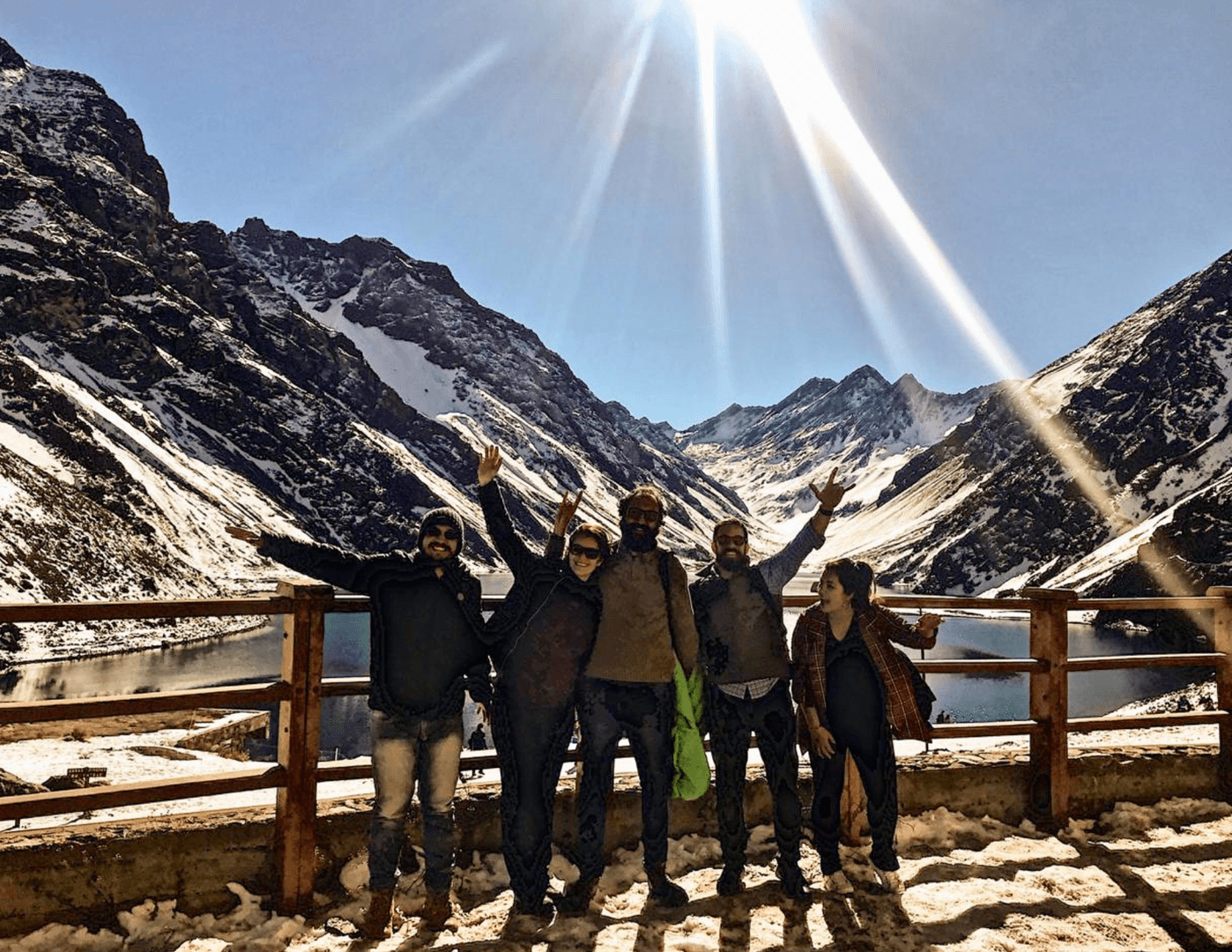 Portillo e Laguna del Inca