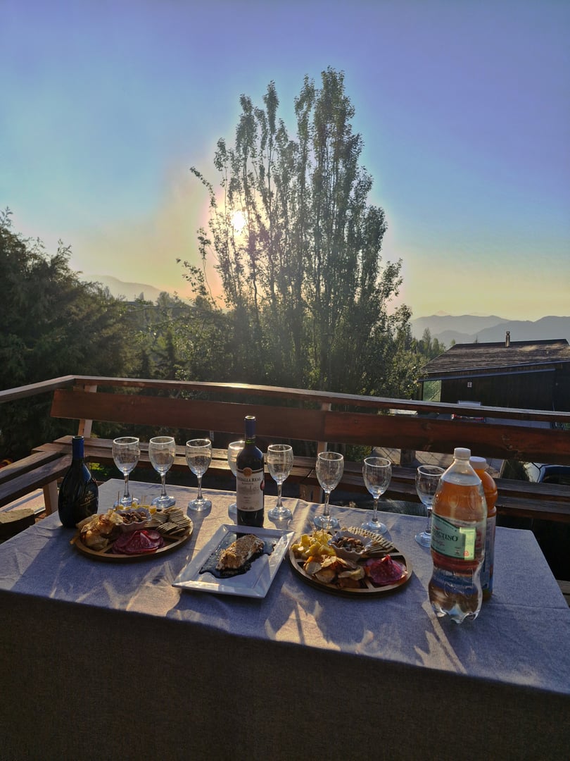 Andes Sunset - Cordilheira 