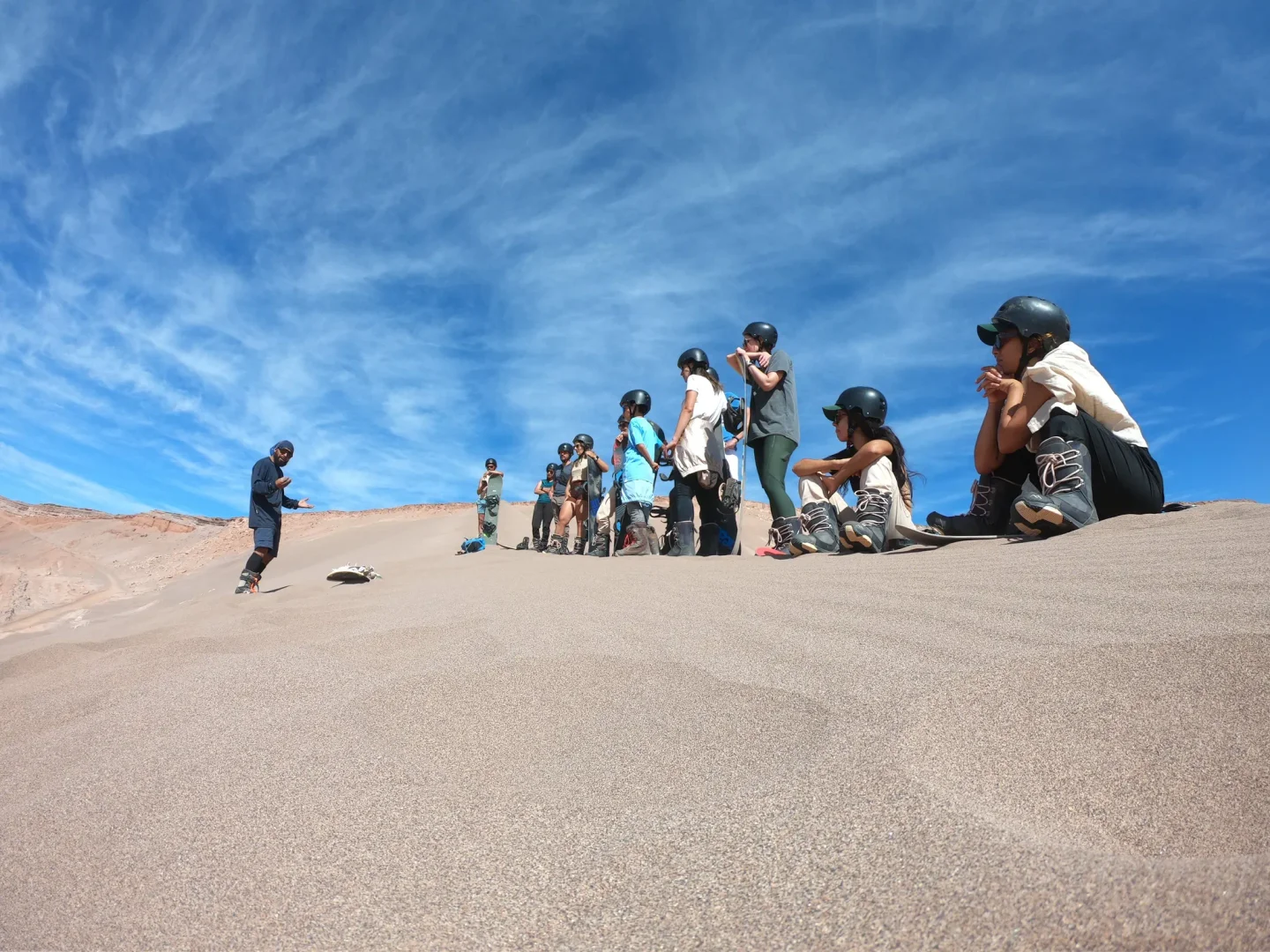 Sandboard no Valle de la Muerte