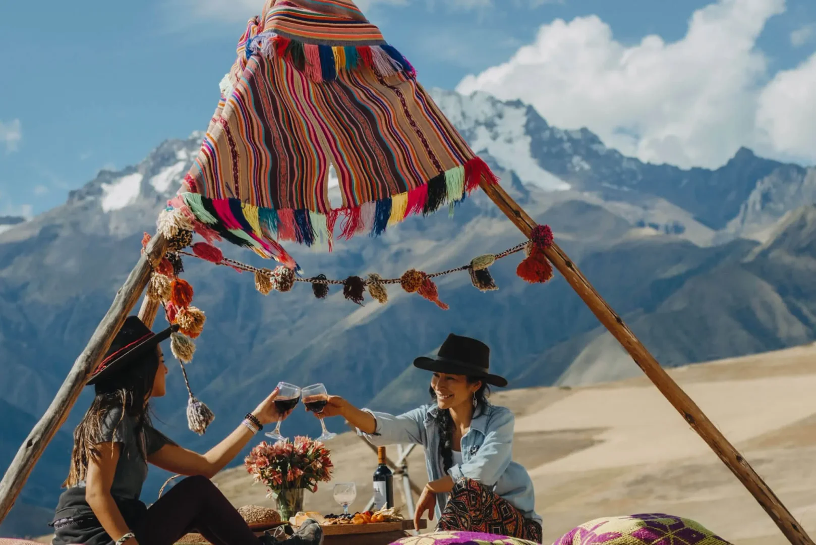 Maras e Moray com Piquenique com lhamas