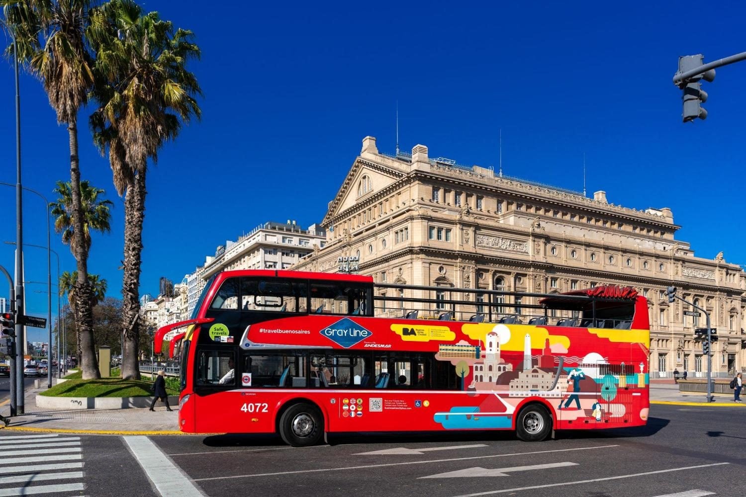 Buenos Aires Bus - City Tour Hop-On / Hop-Off 24h / 48h 