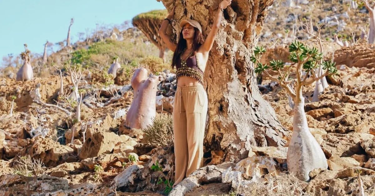 Anitta está em outro planeta! A Ilha Socotra é onde a natureza parece irreal | Travel