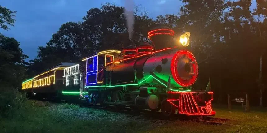 Ingressos para o expresso de Natal: uma viagem mágica em Morretes já estão à venda | XV Curitiba